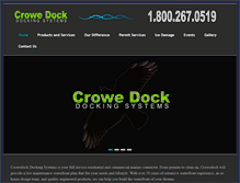 Tablet Screenshot of crowedock.com